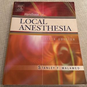 Handbook of Local Anesthesia Stanley Malamed